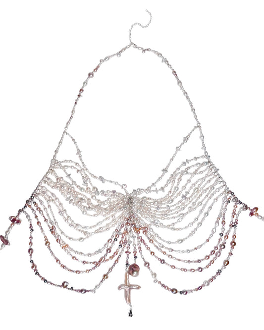 WILD PROMISE Piece Unique Pearl Bra