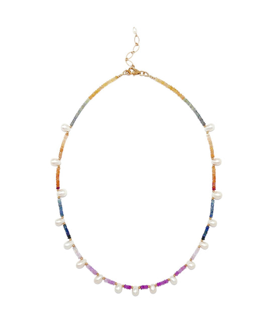 AFTER RAIN Rainbow Sapphire Necklace