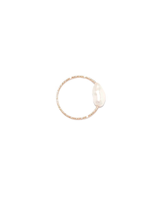 STAR GAZER Pearl Ring